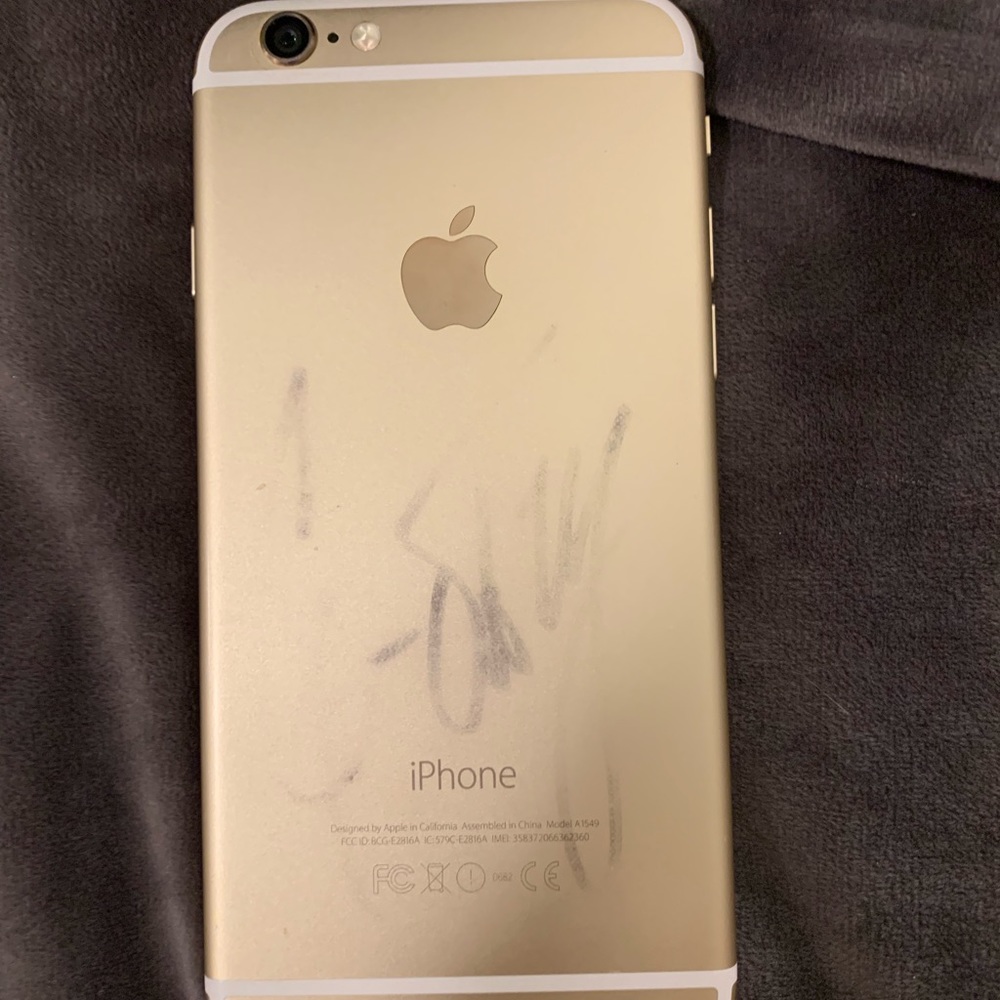 Gold iPhone 6 - Signed by G-eazy